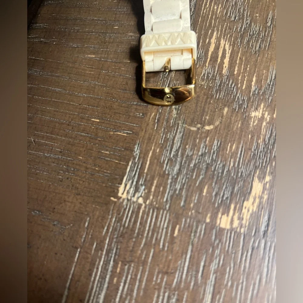 Michele Gold Watch Silicone Band - Picture 6 of 6